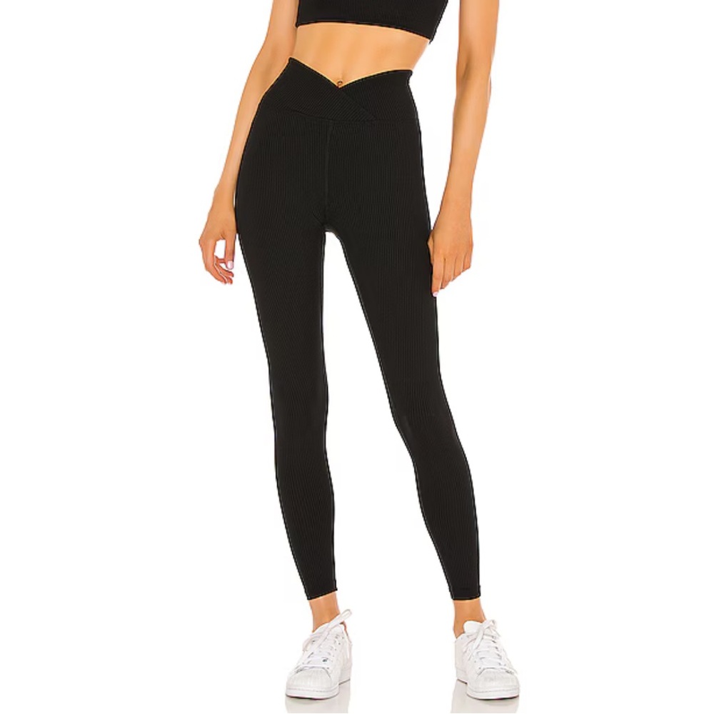 Year of Ours Veronica Ribbed Leggings ✧ Size S ✧ Black